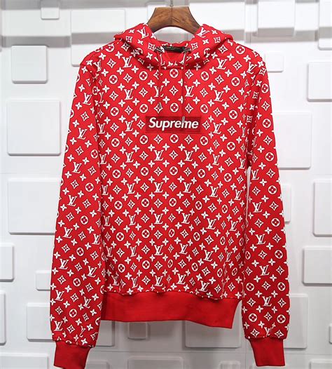 sweater louis vuitton supreme|supreme louis vuitton hoodie xxl.